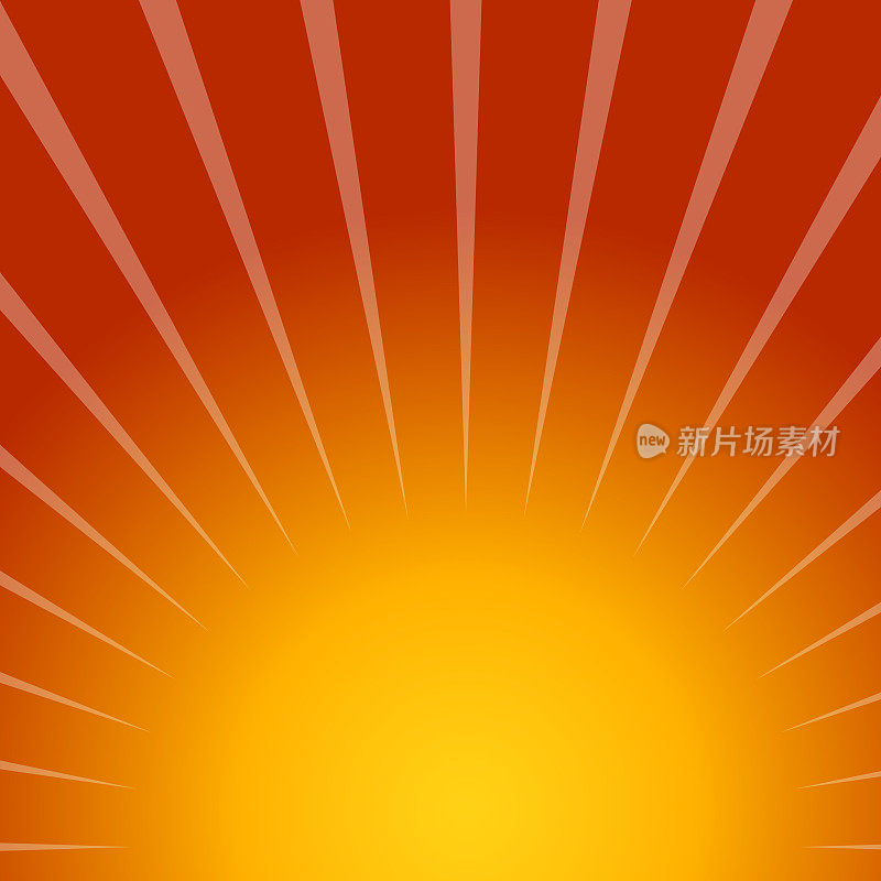 Sun beam ray sunburst pattern background summer. Shine Summer pattern